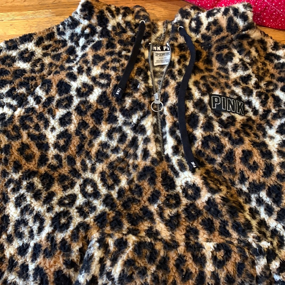PINK Victoria’s Secret Sherpa hoodie